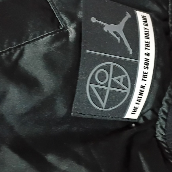 Jordan Air Jordan Sportswear He Got Game Satin Jacket 'Black” Size Large - Picture 5 of 9